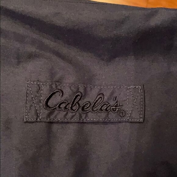Cabela’s for Women Navy Hooded Rain Jacket M - Picture 8 of 8